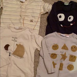 ZARA long sleeve 12-18 month boy bundle